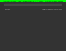 Tablet Screenshot of jlc-productions.net